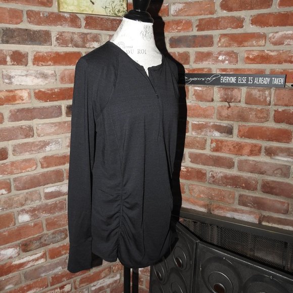 Athleta Black Contour Top XLT New!...C2/24 - Picture 2 of 11